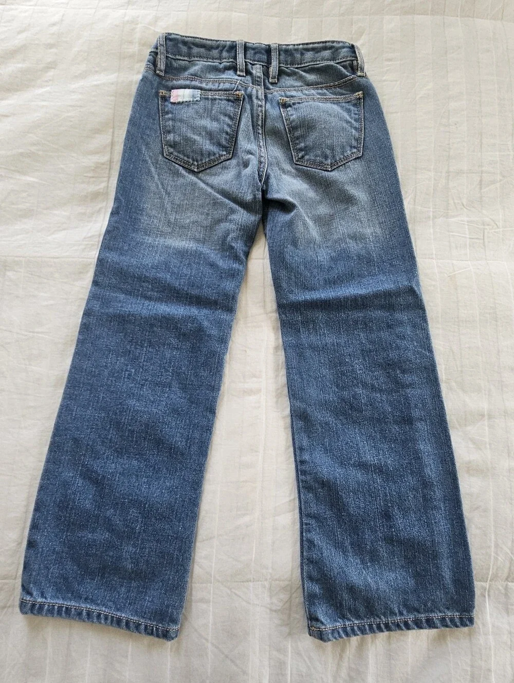 Vintage Gap Kids Cotton Patchwork Boyfriend Denim Jeans, Size 6